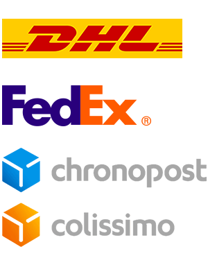 logo livraison autodiag france dhl fedex colissimo