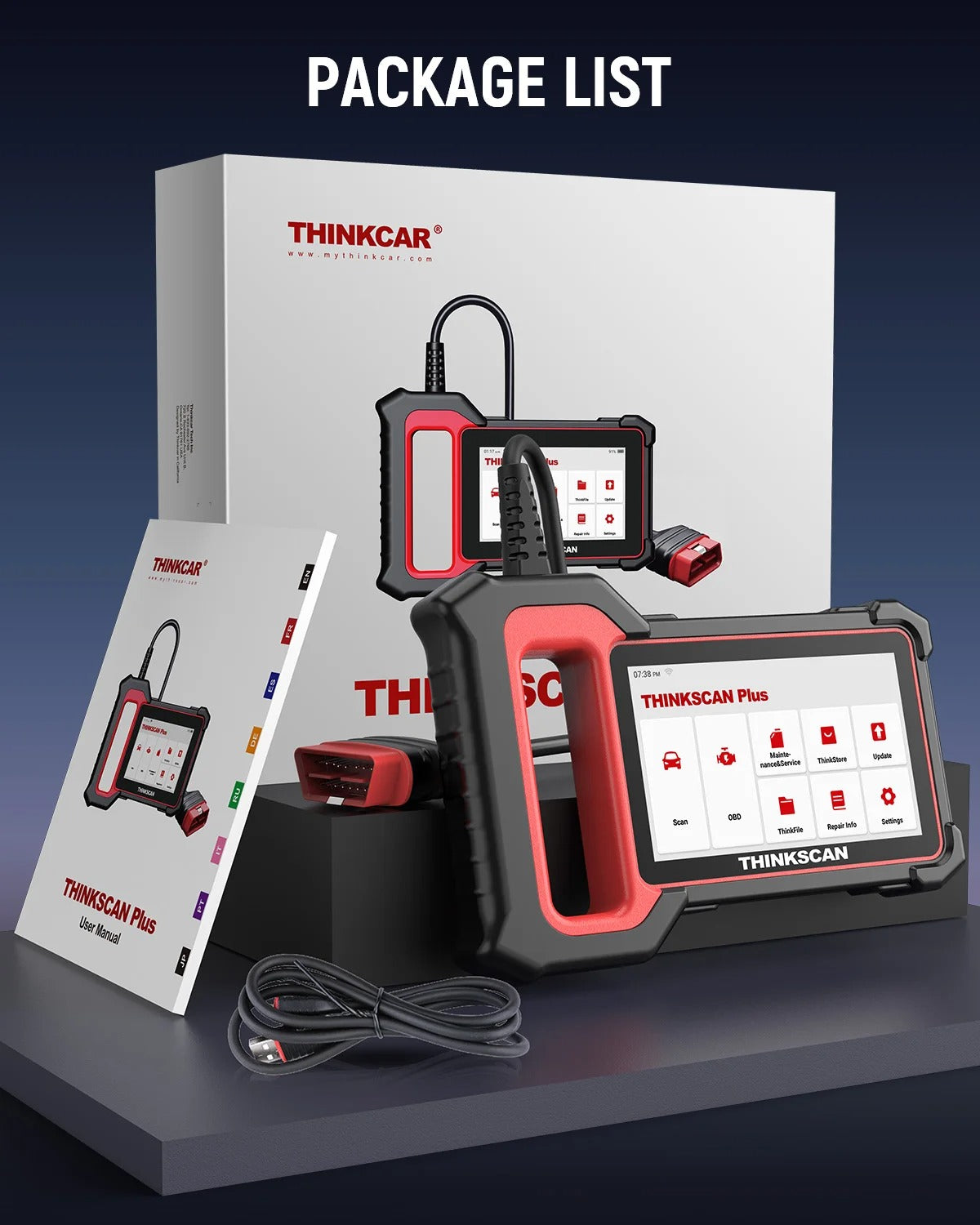 THINKCAR Thinkscan Plus S4/S6/S7 - Scanner OBD