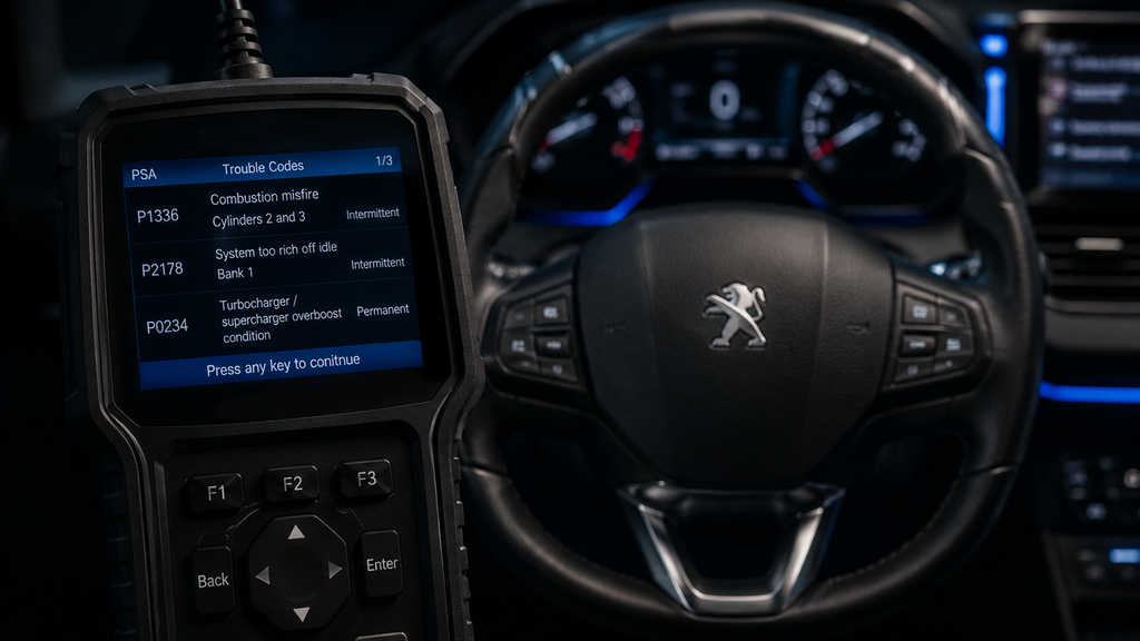 Liste complète des codes défauts PSA (Peugeot, Citroën, DS) | AUTODIAG ...
