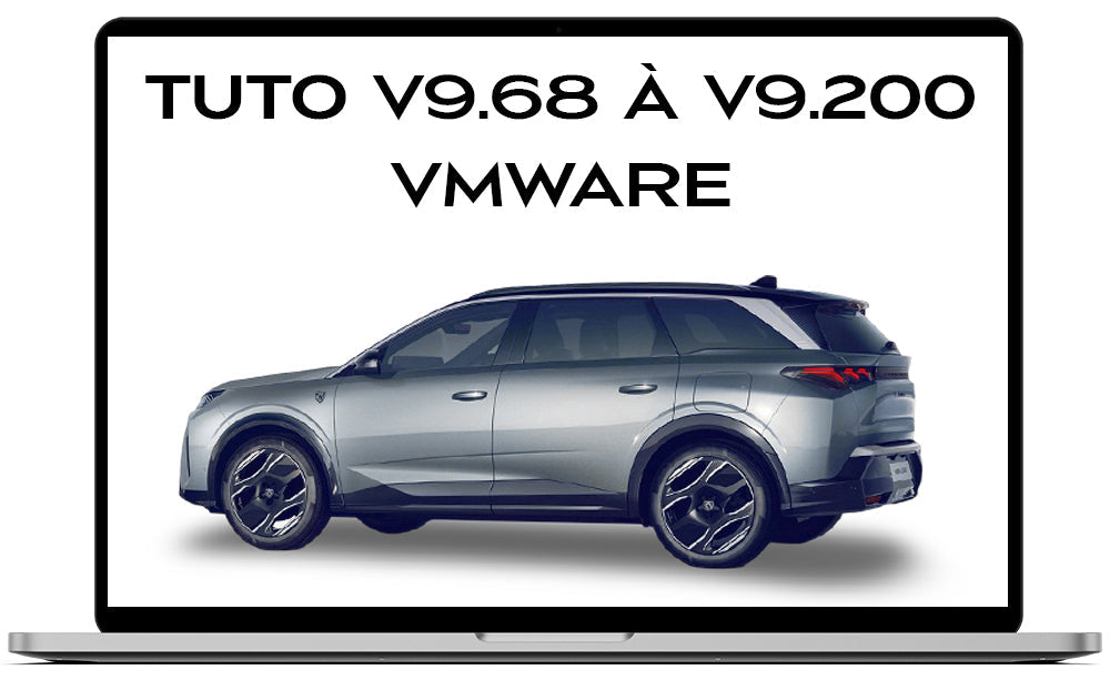 Installer logiciel diagnostic PSA 9.68 à 9.200 sur VMware