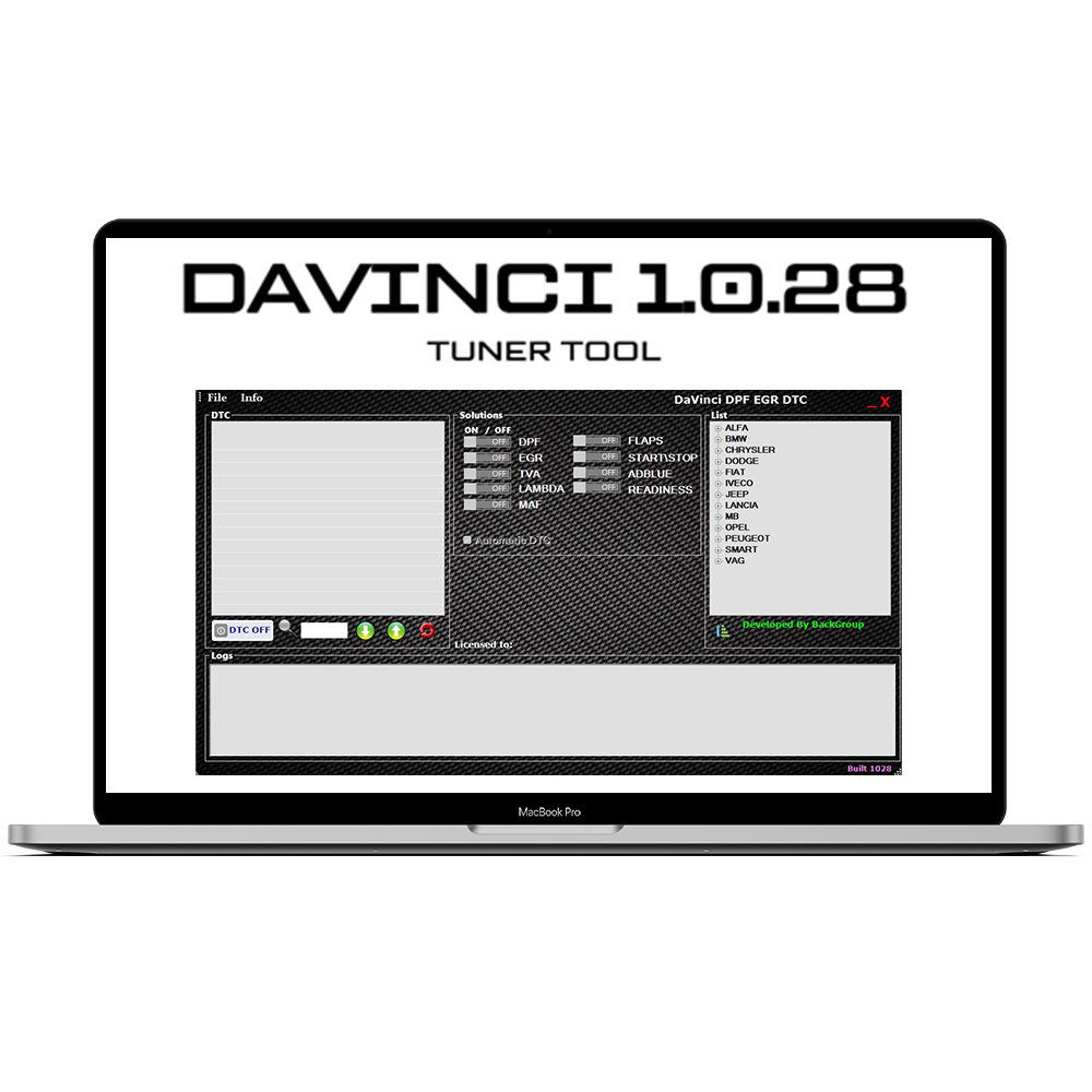 installation davinci