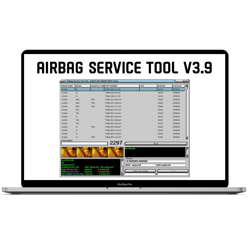 AirBag Service Tool 3.9