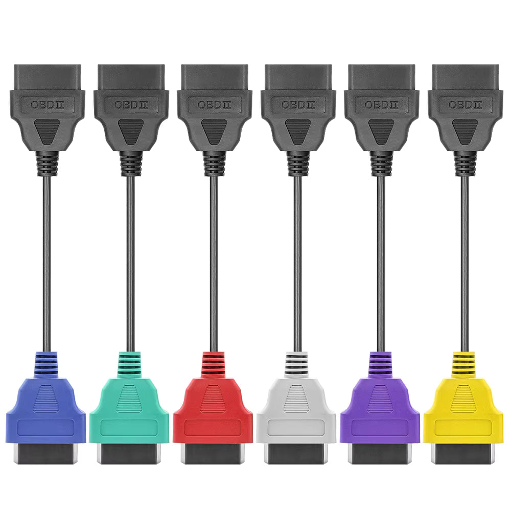 Kit 6 Câbles Adaptateurs Fiat ECU Scan – Compatible Multiecuscan