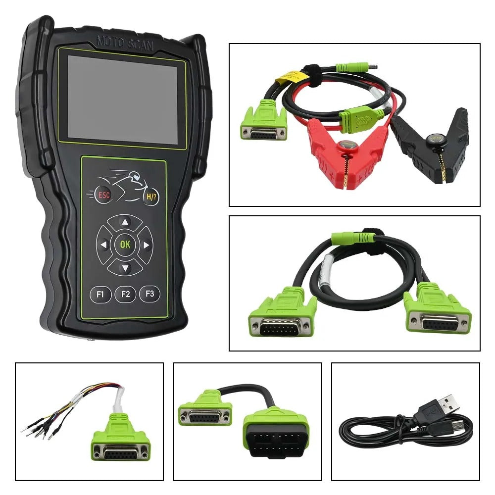 Scanner universel de diagnostic de moto JDiag M100 Pro