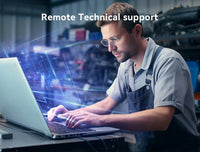 Thumbnail for MUCAR VO8 diagnostic tool in automotive workshop use