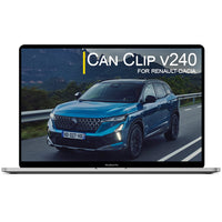 Thumbnail for Kit de Diagnostic Renault / Dacia 2025 – CAN CLIP V240 avec Nouvelle Interface VCI 3