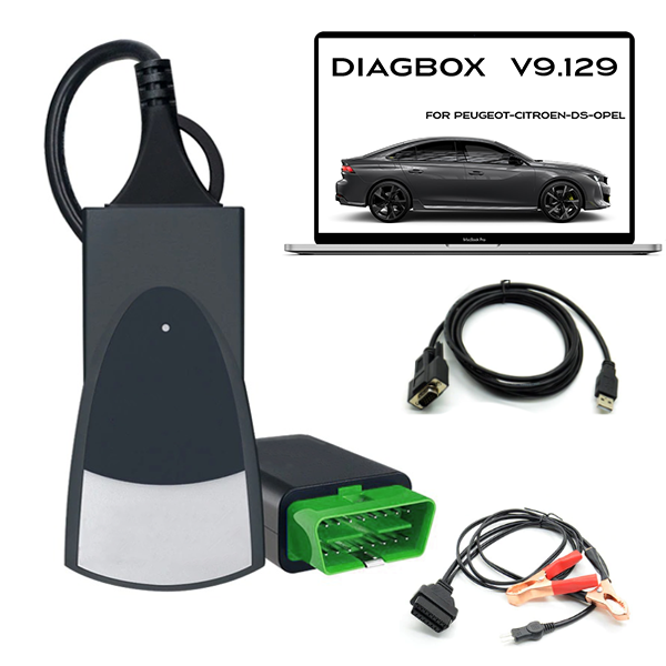 PSA Diagnostic Solution - Complete Diagnostic Tool and software for Citroën, Peugeot, DS and Opel, Diagbox