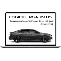 Thumbnail for Logiciel de diagnostic PSA – Série 9.x (Version 9.85 – 01/2022)