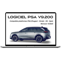 Thumbnail for Logiciel diagnostic PSA – Série 9.x (9.200)