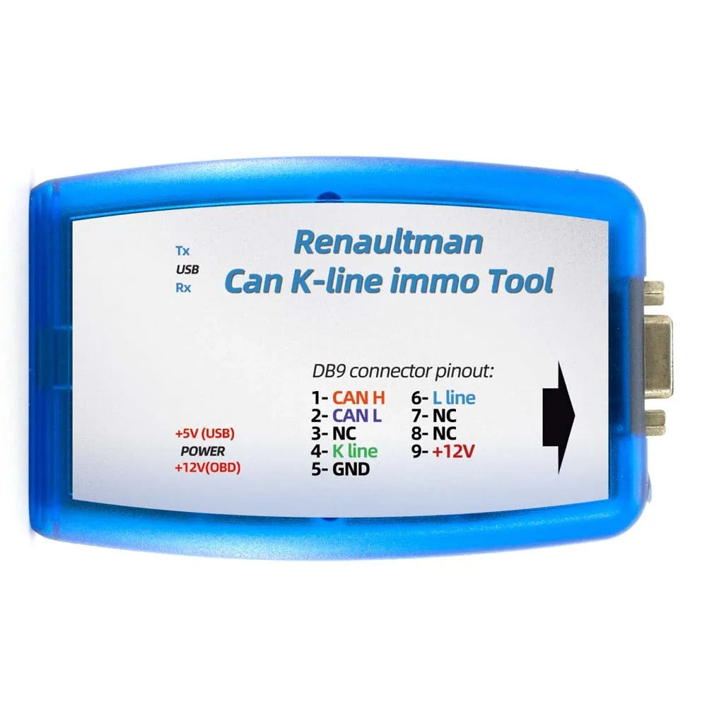 Renault Can K-line Immo Tool V4.04 - Programming Tool for Renault