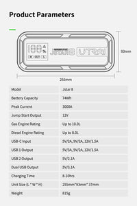 Thumbnail for UTRAI 3000A - Booster de démarrage