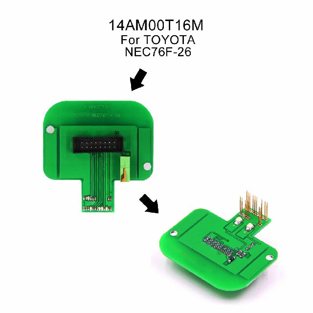 22 BDM adapters for ECU, compatible with KESS/KTAG BDM100 / CMD100 / FGTECH V54