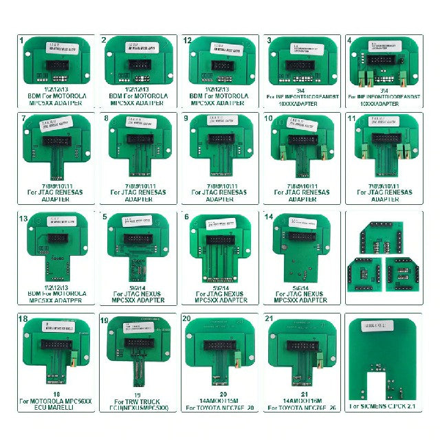 PACK KESS v2 + KTAG + Accessoires BDM Frame LED
