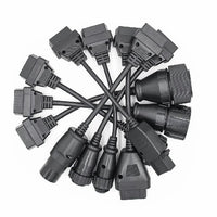 Thumbnail for Jeu complet de 8 câbles pour Camions Voitures Automobile OBD OBD2 Scanner Car Diagnostic Auto Tool 8pcs Full Set Cables