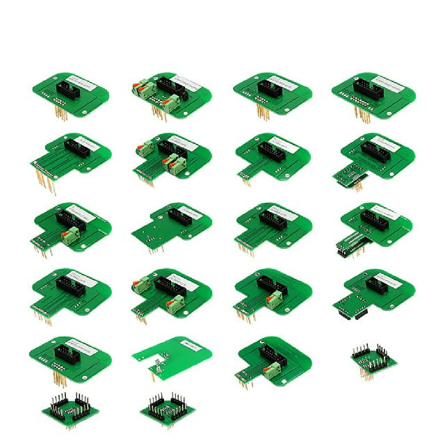 22 adaptateurs BDM pour ECU, compatibles avec KESS/KTAG BDM100 / CMD100 / FGTECH V54