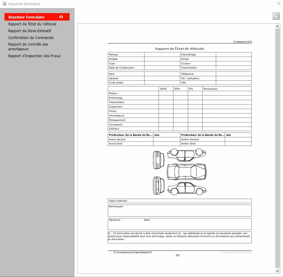 Vivid WorkshopData ATI, ATRis Technik or HaynesPro WorkshopData 2016