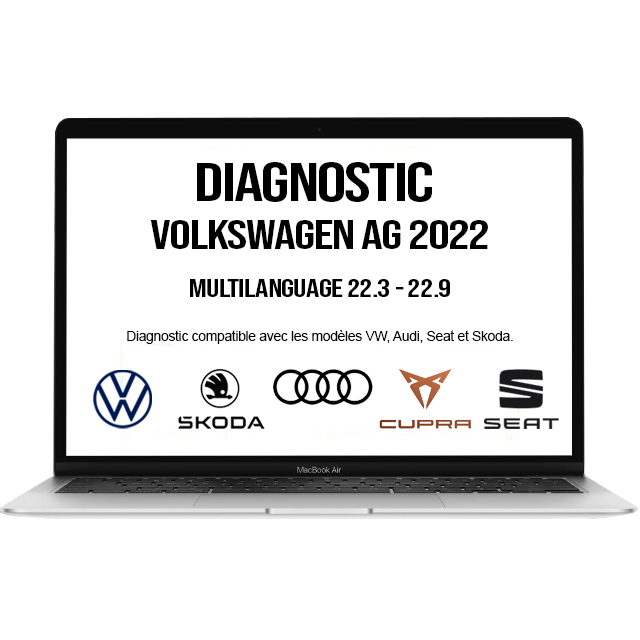 Logiciel Diagnostic Volkswagen AG 2022 VCDS VAG COM